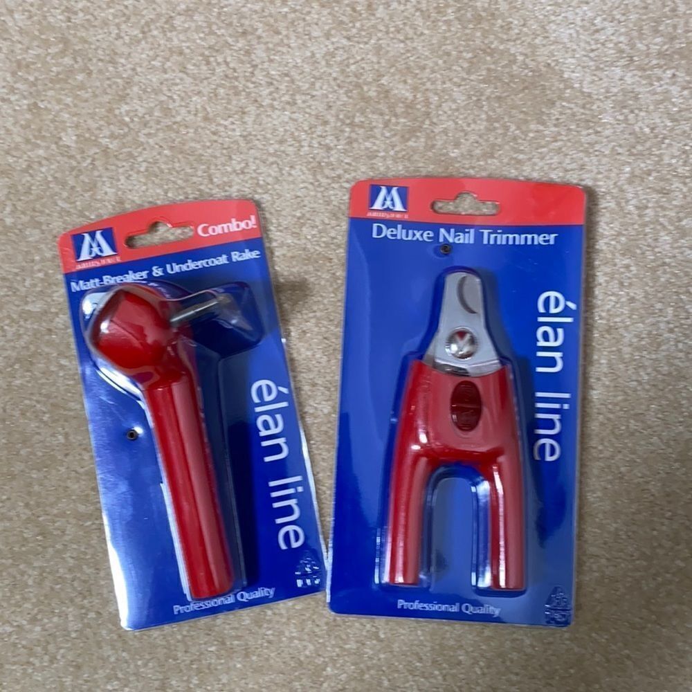 Pet Nail Trimmer Clippers & Matt Breaker/Undercoat Rake